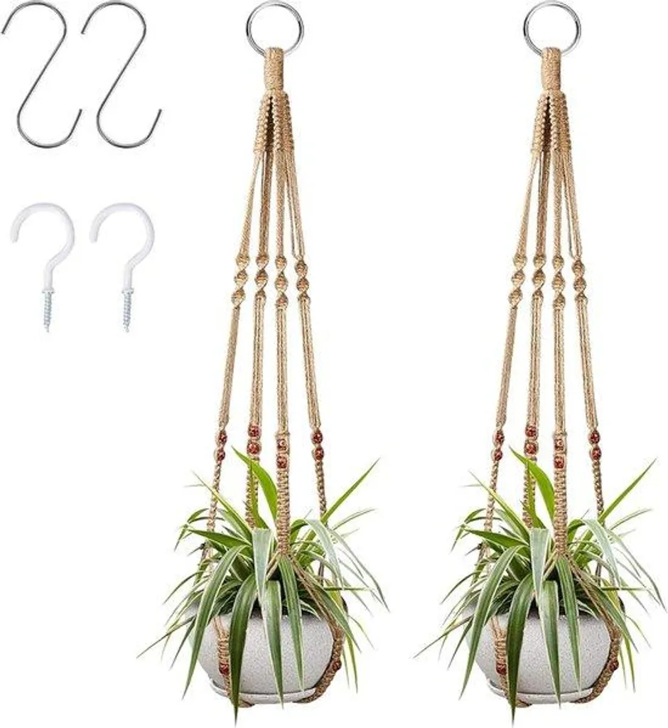 Plante artificielle en panier suspendu pour balcon et décoration de jardin