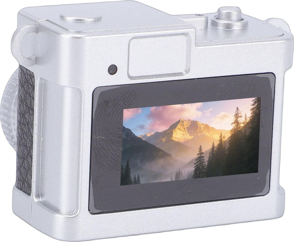Schlüsselanhänger-Kamera Winzige Retro-Digitalkamera mit LED-Lichtfiltern für Teenager Erwachsene Fotografie-Anfänger Reisen Lernen Videoaufzei...