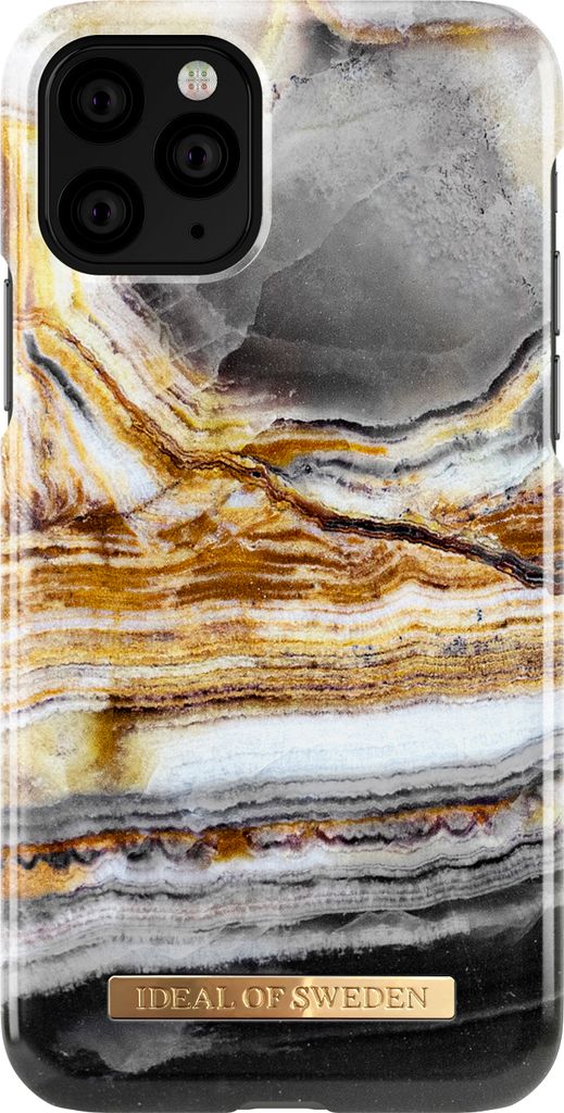 IDEAL OF SWEDEN, Trend-Hartschale Marmor-Design für iPhone 11 Pro, Gold