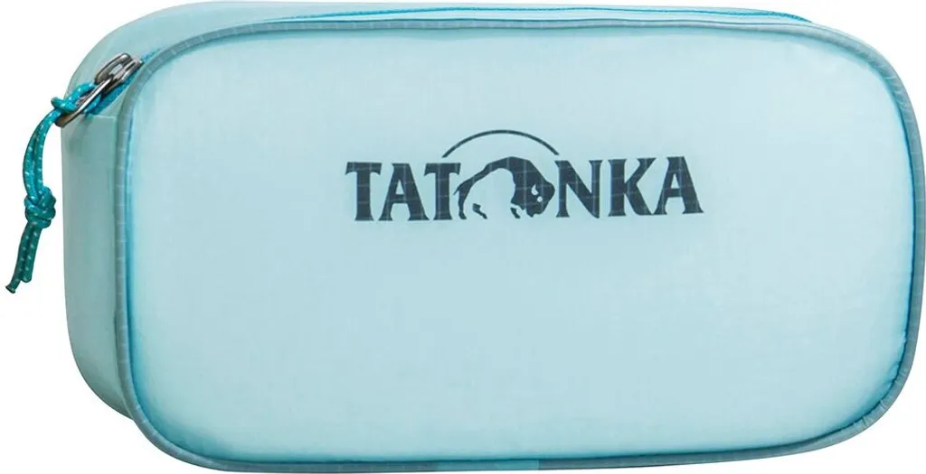 Tatonka SQZY Zip 2L Blu: Borsa Toilette Ultraleggera per Trekking e Viaggi