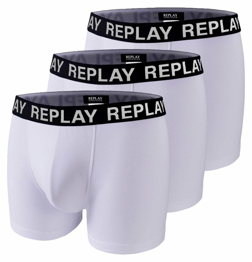 Replay Unterhose Boxershorts 3er Pack