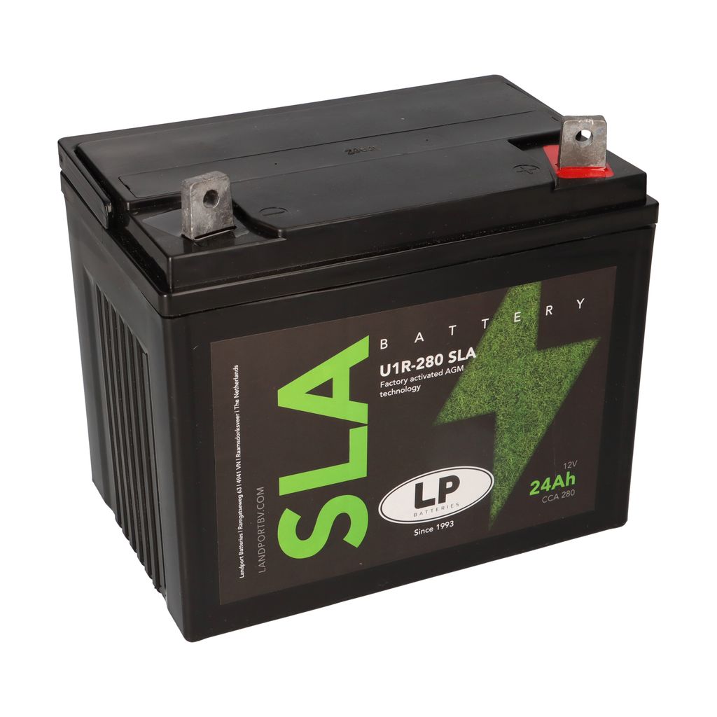 AGM Batterie 12V 24Ah für Rasenmäher Rasentraktor LS Produktbild 