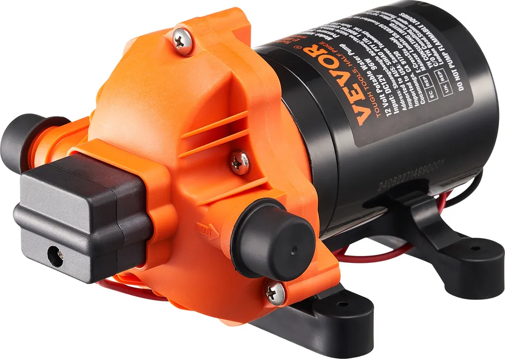 Pompe à eau automatique 12V pour camping-car et bateau débit 11L/min