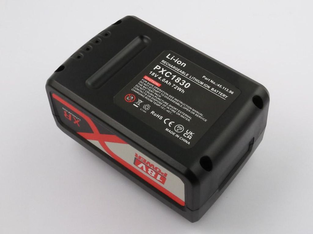 Akku passend für Einhell PXBP-300, PXBP-600, Li-ion, 18V, Produktbild 