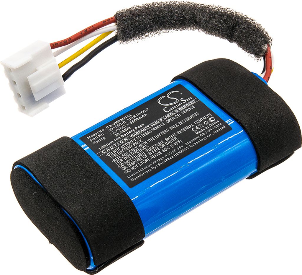 TECHTEK Akku Kompatibel mit [JBL] Flip 5, JBLFLIP5WHTAM, Link Portable Ersetzt 1INR19/66-2, für 33LIR200120, für IAA031NA, für ID1060-A, für ID10