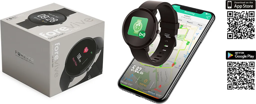 Ne manquez aucun appel avec la Montre Connectée Forever SB-320 Noir - 6