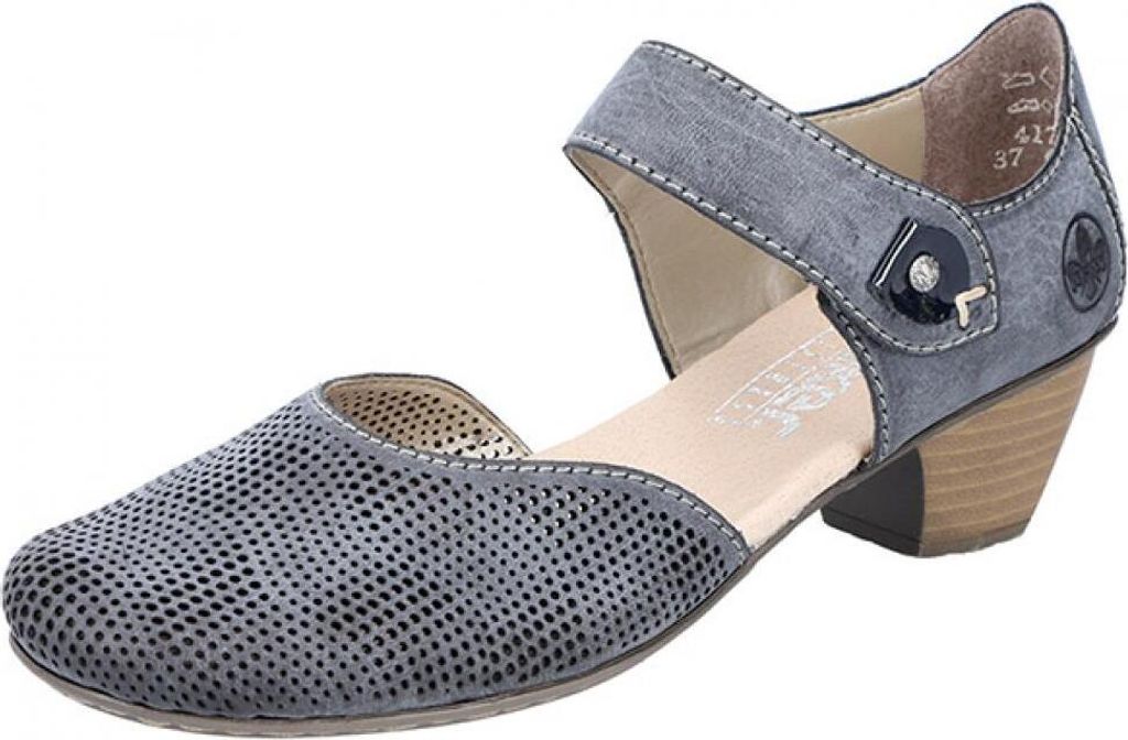 Rieker Komfort Pumps Damen 31353133353630 Blau 40 EU Produktbild 39