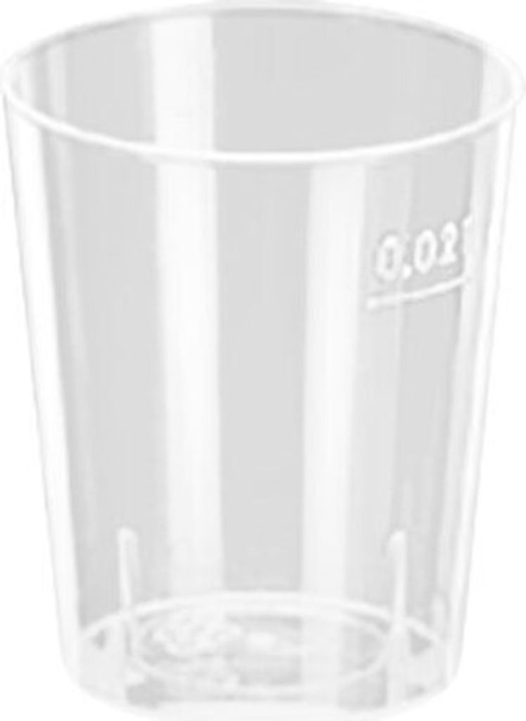 2700 Schnapsglas 0,02 l Polystyrol 2 cl Einweg