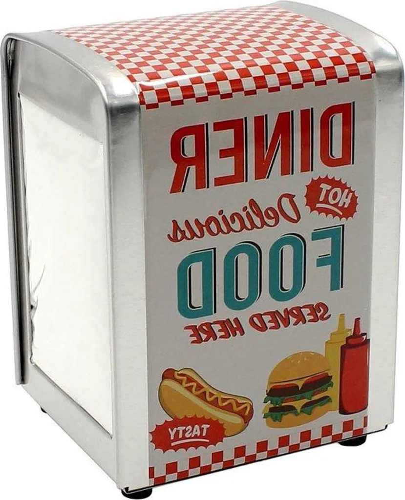 Serviettes de table gastronomiques en boîte de 60 pièces 10x95x14 cm
