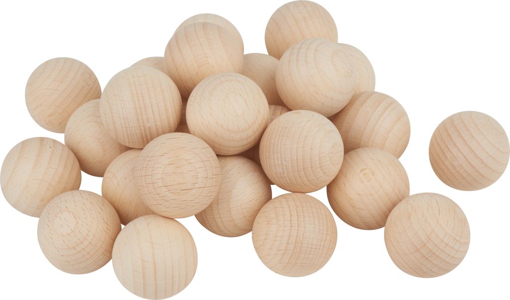VBS Holzkugeln ohne Bohrung "Ø 30 mm" 25 Stück Produktbild 