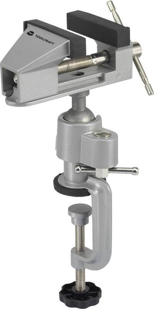 TOOLCRAFT Schraubstock TO-7565019 Backenbreite: 78 mm Spann-Weite (max.): 50 mm