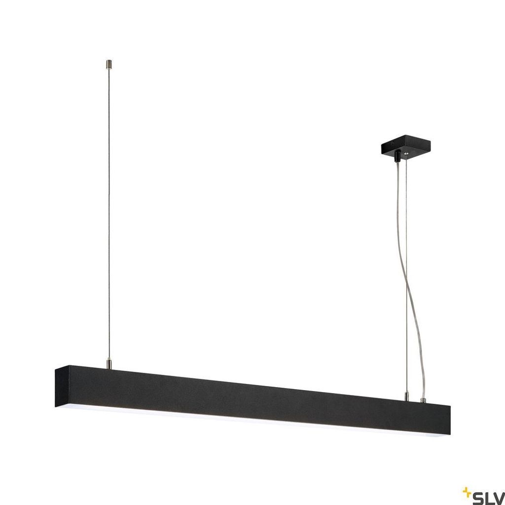 SLV 1001403 GLENOS Pendelleuchte mattschwarz 1m 52W 4000K