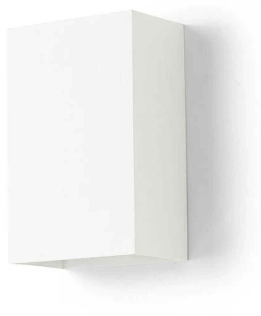 Applique murale blanche double faisceau pour ampoules LED GU10