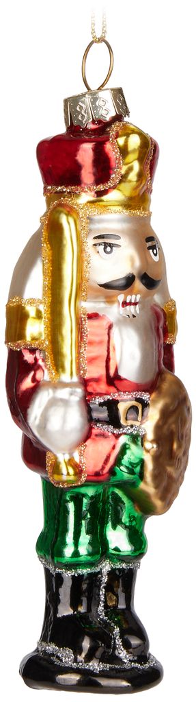 Beardaments Bart-Weihnachtskugeln – 12 Stück Set In Rot, Grün, Gold, Silber Mit Mini-Clips