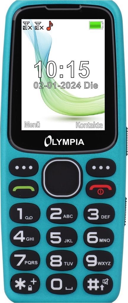 Olympia Mobiltelefon STAR türkis Produktbild 1