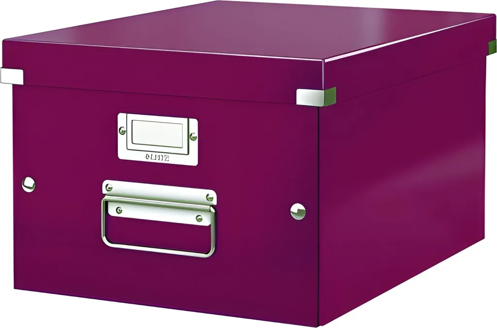 Scatola Leitz WOW Click & Store A4 Viola | Archivio Professionale