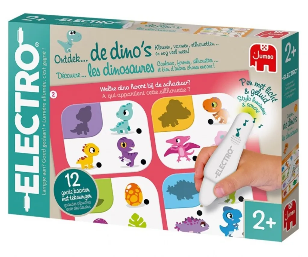 Jumbo Electro Miracle : Le Jeu Dinosaures pour Apprendre sans s'Ennuyer