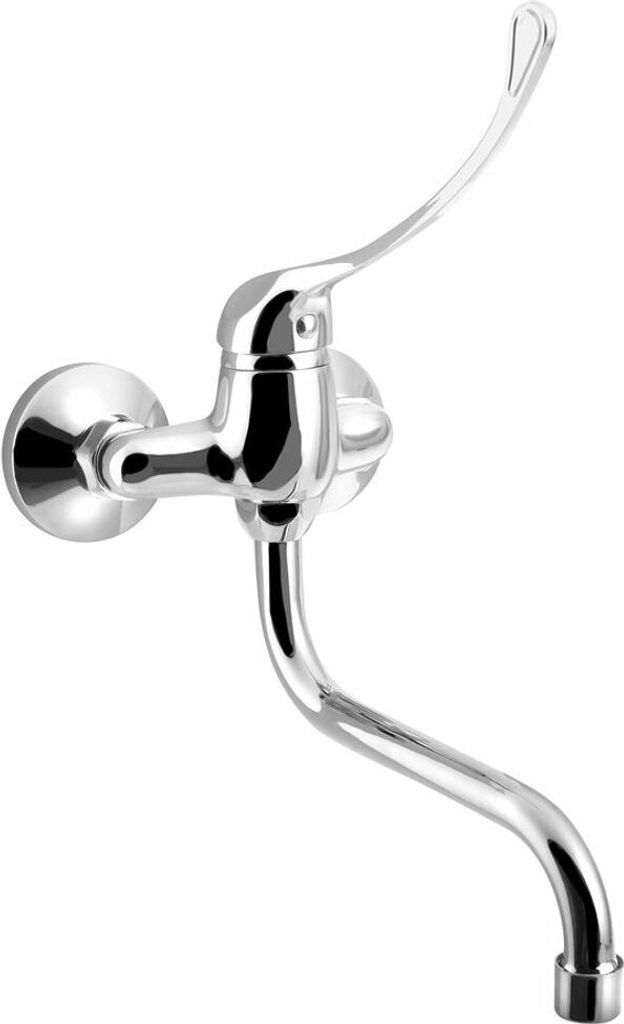 AQUALINE 35 Wandarmatur, langer Hebel, 177mm, Chrom