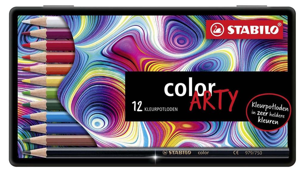 Stabilo Color - Kunst-Buntstifte 12 Stück