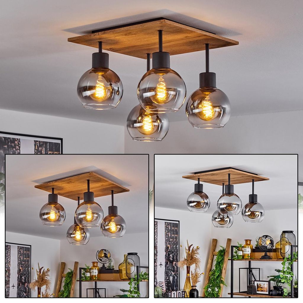 Caronia »Caronia« Deckenlampe aus Metall/Glas in Produktbild 