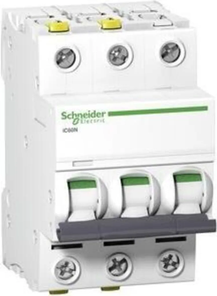 Disjoncteur Schneider Electric A9F05320 iC60N 3P 20A Courbe C - iACT