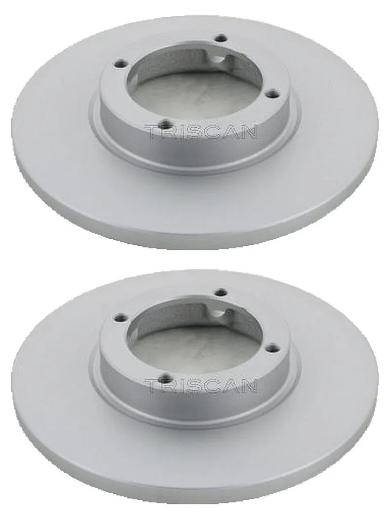 2 Disques de Frein TRISCAN Ø 236 mm pour Chevrolet Matiz - Qualité OE