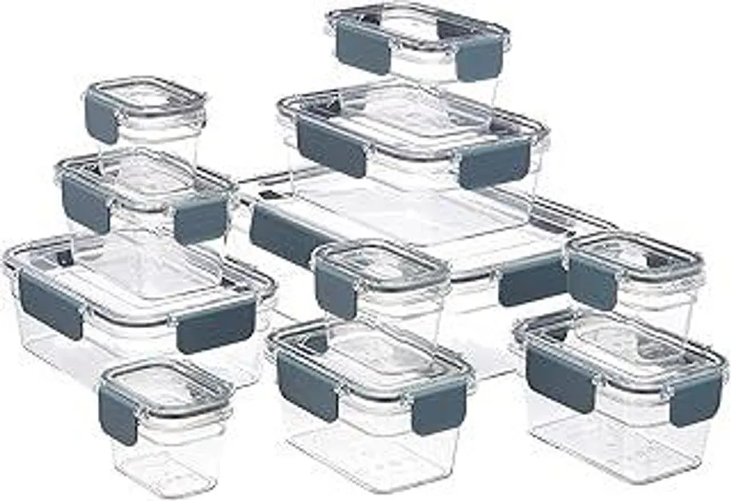Contenitori Tritan High-Performance 22 Pezzi - Ermetici e Duraturi