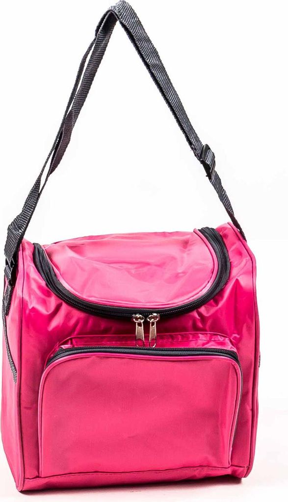Kühltasche von Fresh & Cold im Soft-Design, Volumen 7,5 Liter, kompakt, Größe ca. 23 x 22 x 18/20 cm, Farbe Pink