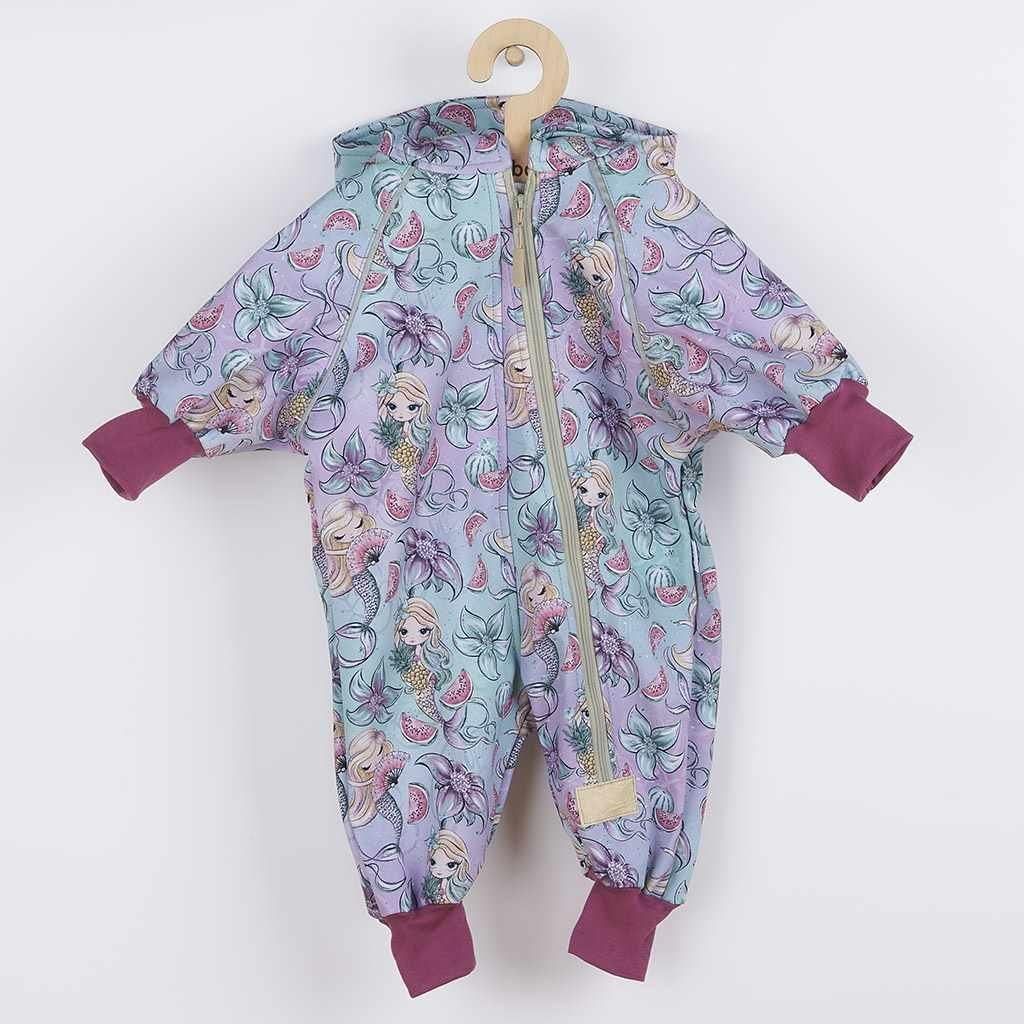 Softshell-Kinderoverall New Baby Meerjungfrauen, Gr. 98 (2-3 r)