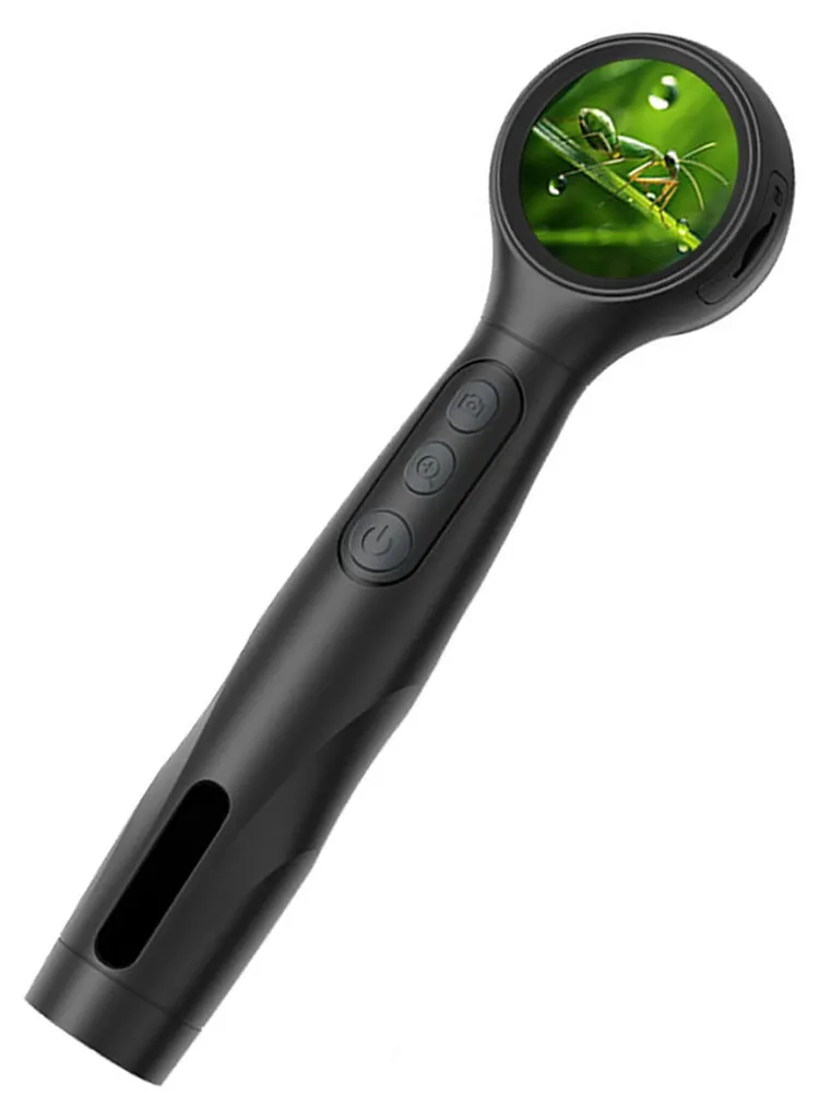 Microscope 500x écran IPS 1,38 pouce - Imagerie 2MP et résolution 1080p - 9