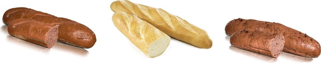 Vestakorn Baguettes, 3 Stangenbrote vom Handwerksbäcker