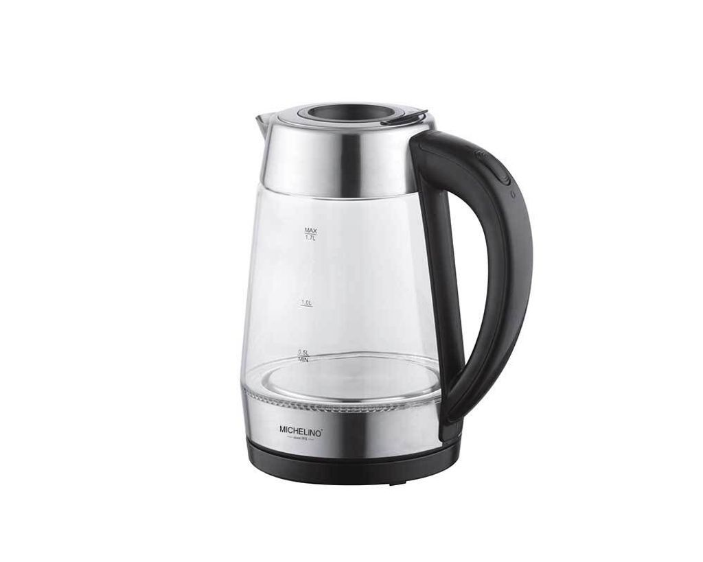MICHELINO 1,7 Liter LED Glas-Wasserkocher 20799