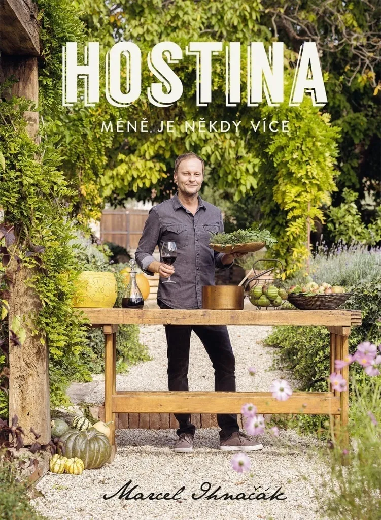 Livre Hostina par Marcel Ihnačák : Recettes de cuisine créatives et pures
