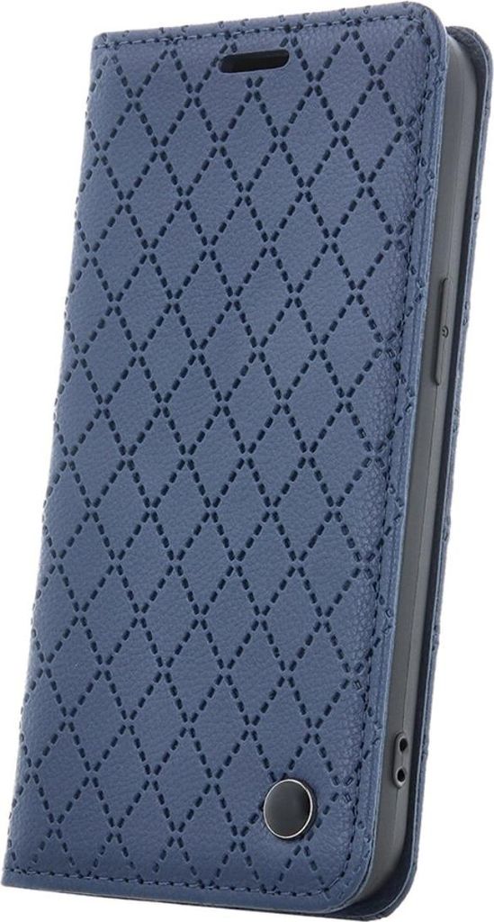 Handyhülle Smartphone Schutzhülle mit Kartenfächern und Lederoptik kompatibel mit iPhone 17 Air Dunkelblau