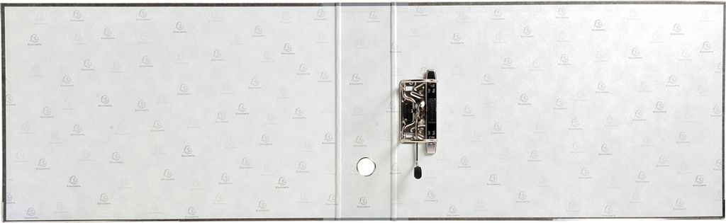 Exacompta 4x Ordner Wolkenmarmor 2Ring 80mm Rücken A3 quer grau 53810E