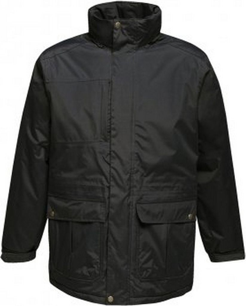Regatta Herren Jacke Darby III wasserdicht PC3309 (XL) (Schwarz/Schwarz)