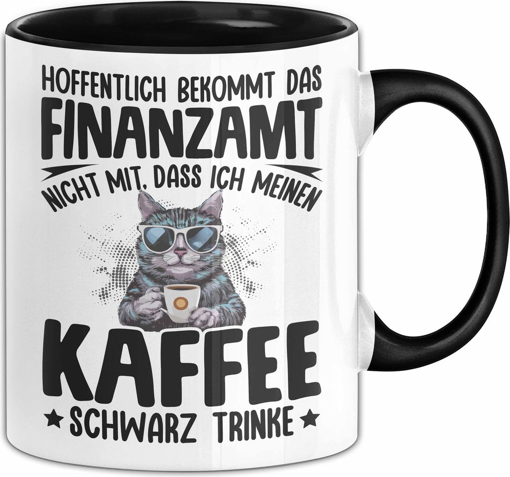 Finanzamt Tasse Geschenk Hoffentlich Bekommt Das Finanzamt Produktbild 