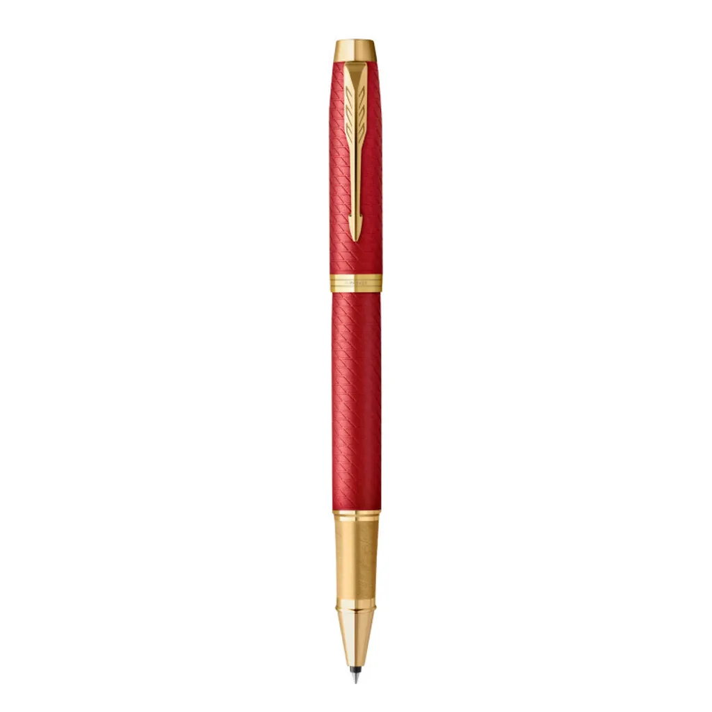 Parker IM Premium Stylo Noir à Clip avec Mécanisme à Clic Haute Qualité