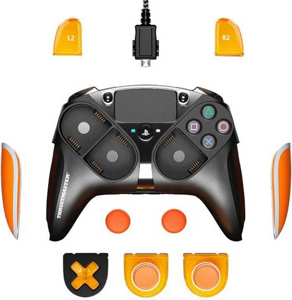 Modules LED Orange Crystal eSwap X Thrustmaster Personnalisables Xbox - 9