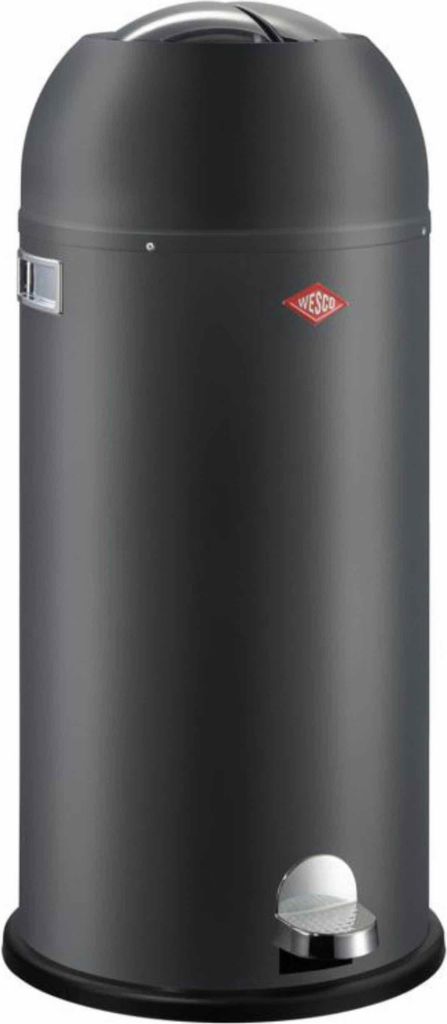 WESCO Kickmaster Maxi, Abfallsammler, 40 Liter graphit matt Produktbild 1