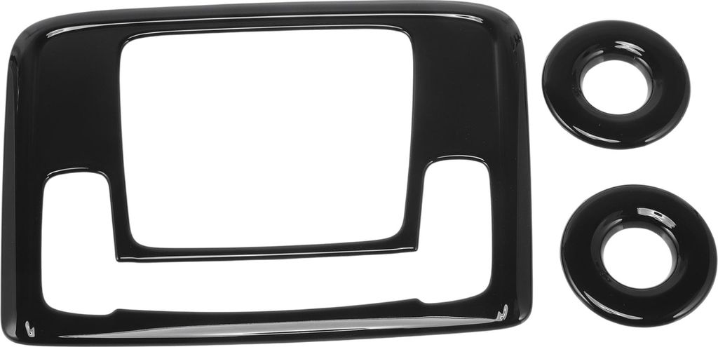 Scheinwerferblende Scheinwerferblende Scheinwerferabdeckung Dekor Für Honda HR-V 2021-2022 Schwarz ABS 1 Satz Hintere Reihe