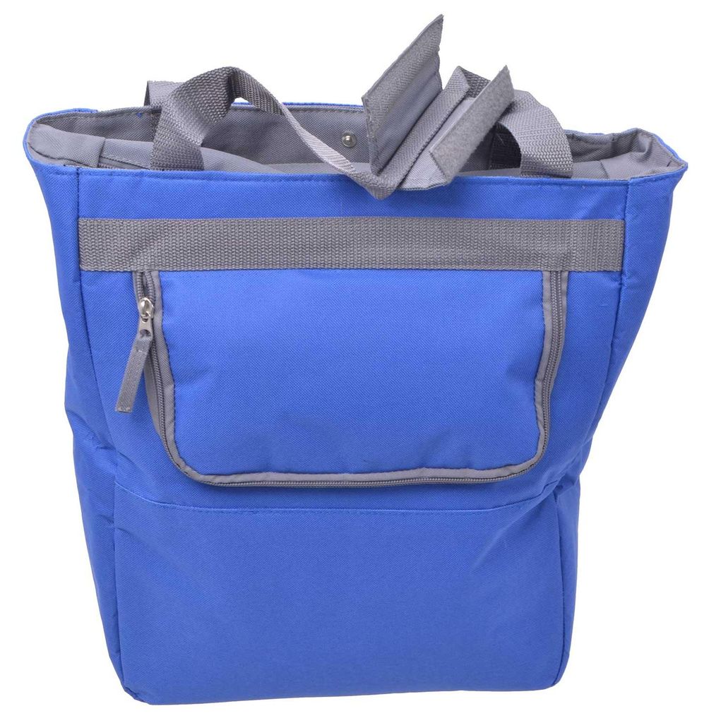 Kühltasche Gepäckträger blau 320x400x150mm 600D Polyester  Produktbild 