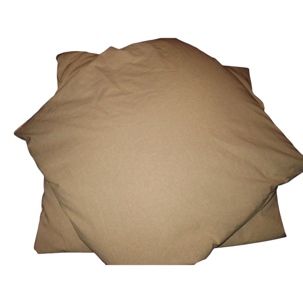 2x Dinkelkissen 80 x 80cm mit Reißverschluss; gefüllt mit Produktbild 