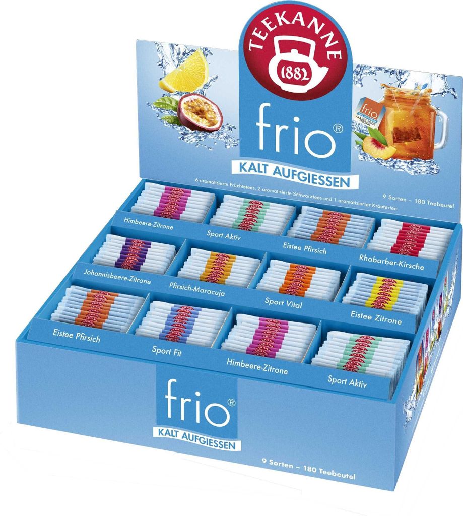TEEKANNE 7807 frio® Collection Box - 9fach sortiert, 180 Produktbild 