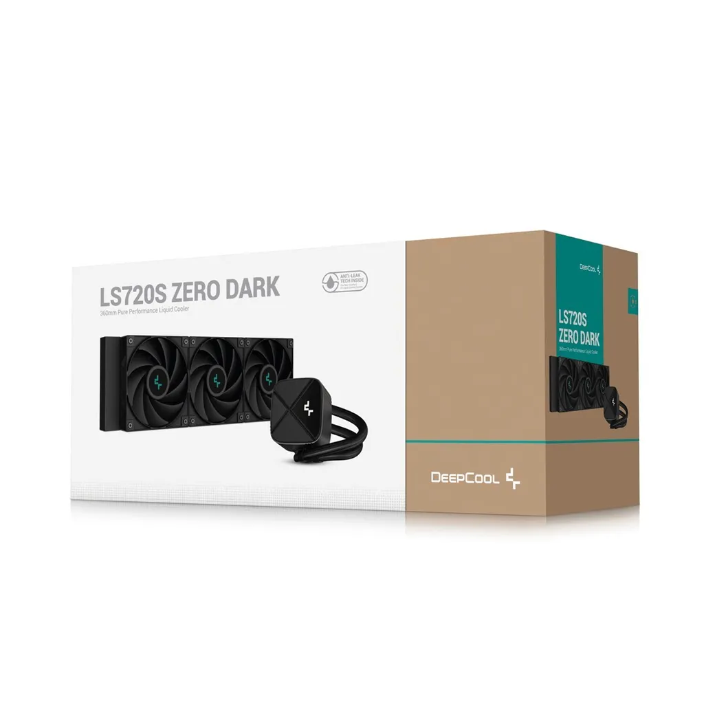 Refroidisseur CPU Silencieux Deepcool LS720S Zero Dark Noir - 5