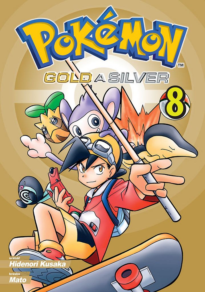 Pokémon 8 - Gold a Silver (Kusaka Hidenori) Obrázok produktu 