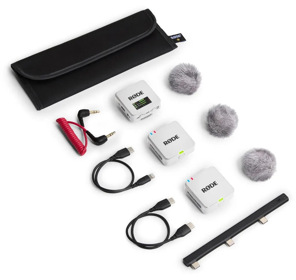 RODE Wireless GO III Blanc Micro Sans Fil Idéal Vlog et Interview YouTube