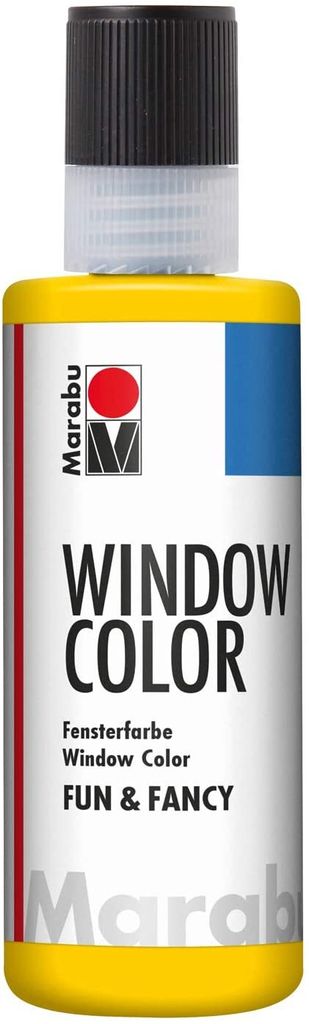 Marabu 0406 04 019 Window Color fun&fancy Gelb 80 ml(P) Zdjęcie produktu 