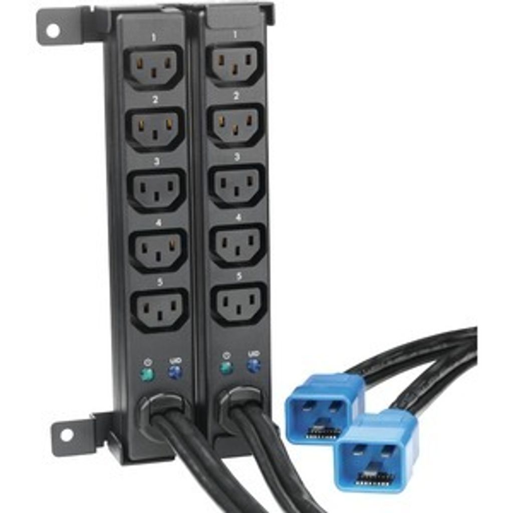 HPE 5xC13 Intelligent PDU, Metall, Schwarz, Blau, 5 AC-Ausgänge, 5,26 kg, Schwarz, 205 x 241 x 195,5 mm