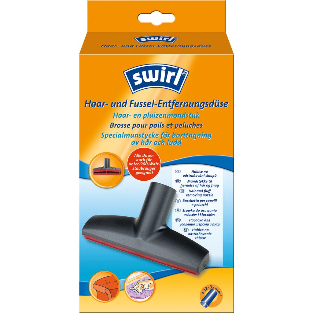 Buse d'élimination des cheveux et des peluches Swirl Image du produit 